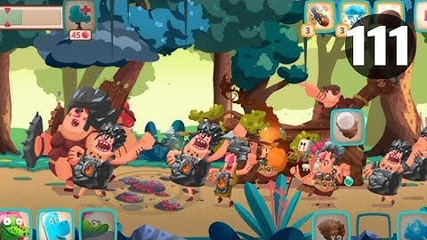 Dino Bash level 111 Android walk-through Gameplay...!