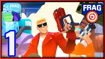 FRAG Pro Shooter - Gameplay Walkthrough Part 1 - TUTORIAL (iOS, Android).