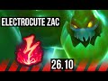 ZAC vs SETT (TOP) | Electrocute | EUW Master | 26.10