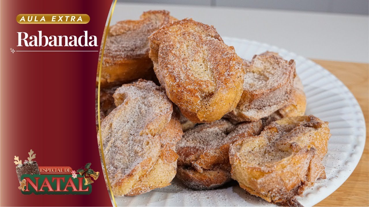 RABANADA RECHEADA NO FORNO | CHEF LÉO