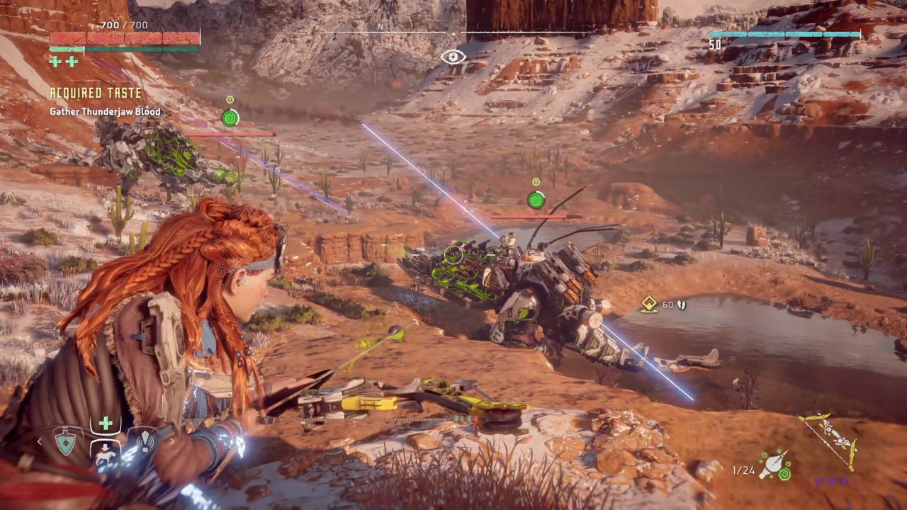Horizon Zero Dawn - Corruption Battle 2 - YouTube