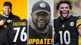 "WELCOME TO PITTSBURGH" STEELERS OFFICIALLY REVEAL NEW JERSEY NUMBERS 2024 NFL Draft Rookies! (News)