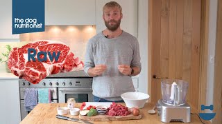 How to make complete raw dog food meals | Dog Nutrition Lessons | Ep 15. image