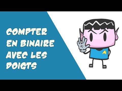 COMPTER FACILEMENT EN BINAIRE SUR SES DOIGTS 