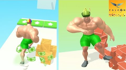 Muscle Rush 💪🏻 Max Level Gameplay (Android & IOS) Walkthrough All Levels Part 5