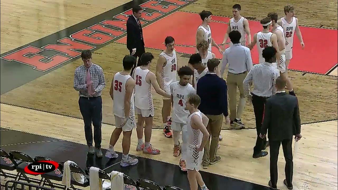RPI Men’s Basketball vs. St. Lawrence (01/14/23) YouTube