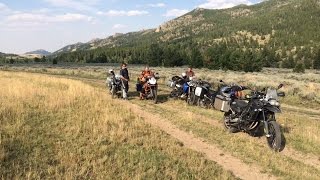 Adventure Motorcycling Wyoming - Laramie Mtns &amp; CRASH