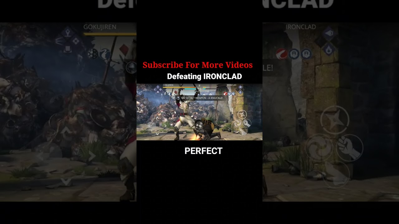 Defeating Ironclad || Shadow Fight 3 