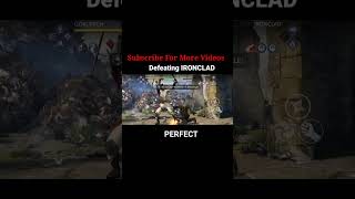 Defeating Ironclad || Shadow Fight 3 #shorts