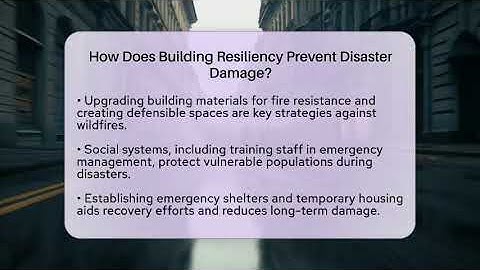 How Does Building Resiliency Prevent Disaster Damage? | Man vs. Disaster
