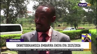 #Topic: PREPARATION FOR THE NEW BUDGET 2025/2026 - MBARARA