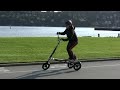 Trikke T12 - Carving in Tiburon w/ Canon HF10 HD Camcorder