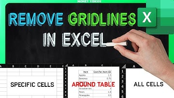 How to Remove Gridlines in Excel (Quick and Easy)