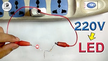 How to Connect LED Light to 220V AC supply