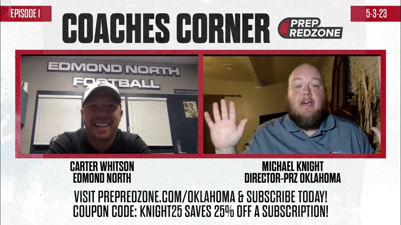 Coaches Corner - Carter Whitson - Edmond North Huskies - YouTube