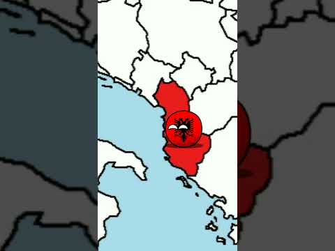 Making Empires for Countries - Albania 🇦🇱 #shorts