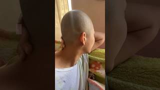 Shaving my head for real for the first time!