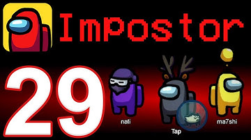 Among Us Mobile - Gameplay Walkthrough Part 29 - POLUS: 3 Impostors and Pet (iOS, Android)