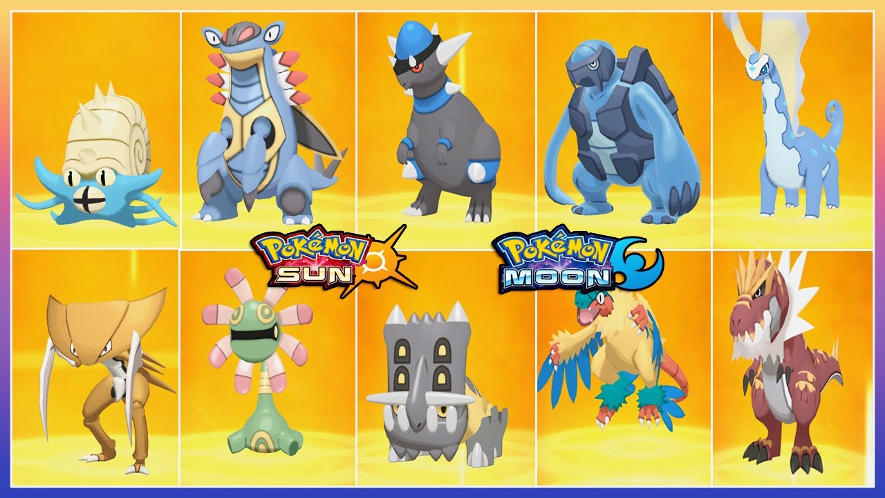 where to get fossils in pokemon sun