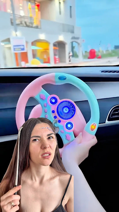 OMG IT REALLY WORKS? Steering for fun π
#unboxing #funny #automobile #hack #toys #car #trend