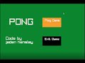 pong  | made in raylib library and C++