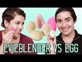 Silicone Beauty Blender vs Egg • Saf & Candace