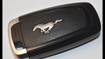 2018+ Ford Mustang Key Fob Battery Replacement - EASY DIY