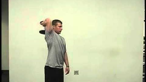 Over Head Dumbbell Tricep Extension