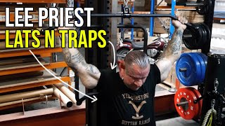 LEE PRIEST: HUGE Back Workout on Lat Pulldown Machine