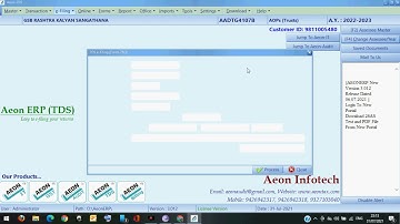 AGA Software(Aeon ERP-TDS English)