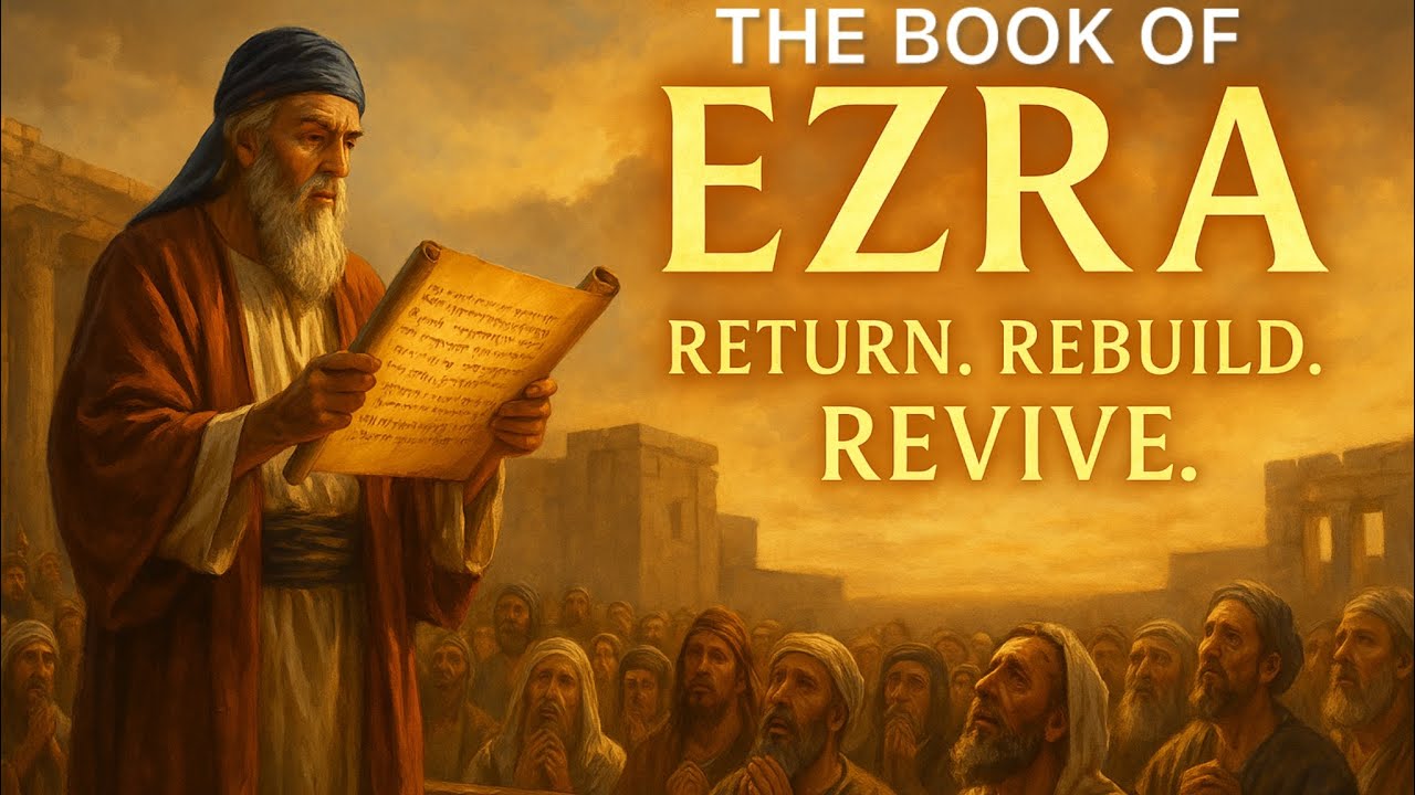 Fall Asleep With The Book of Ezra | Peaceful Bible Reading - YouTube