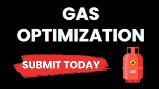 Solidity Gas Optimization Suggestion You can EASILY SUBMIT In Auditing Contest