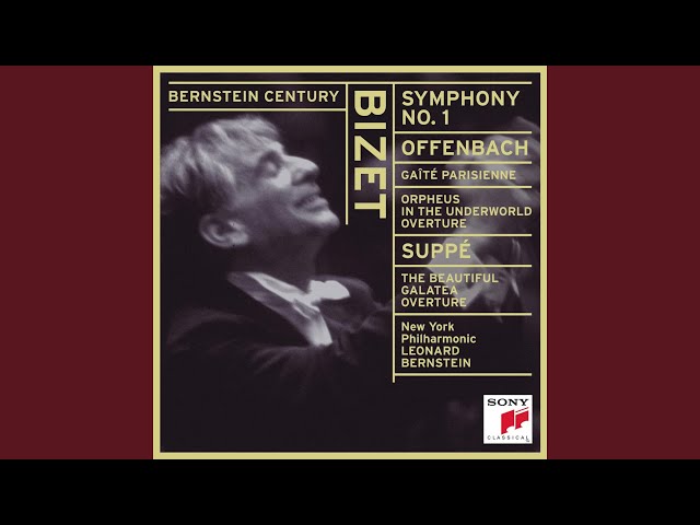Offenbach - Orphée aux Enfers: ouverture : Orch Philh New York / L.Bernstein