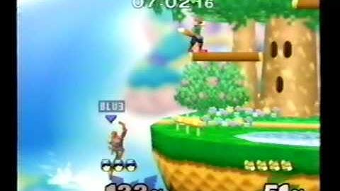 DDRKirby(ISQ) - 3-23,24-11 - SSBM - #70 - Green(Fox) vs. Blue(Falcon).MPG