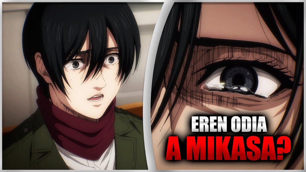 EREN DISSE QUE ODEIA A MIKASA 😭  Shingeki No Kyojin 4 EP 14 / Attack On  Titan Analise Zueira 