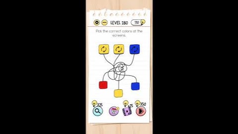 Brain Test level 280 Solved