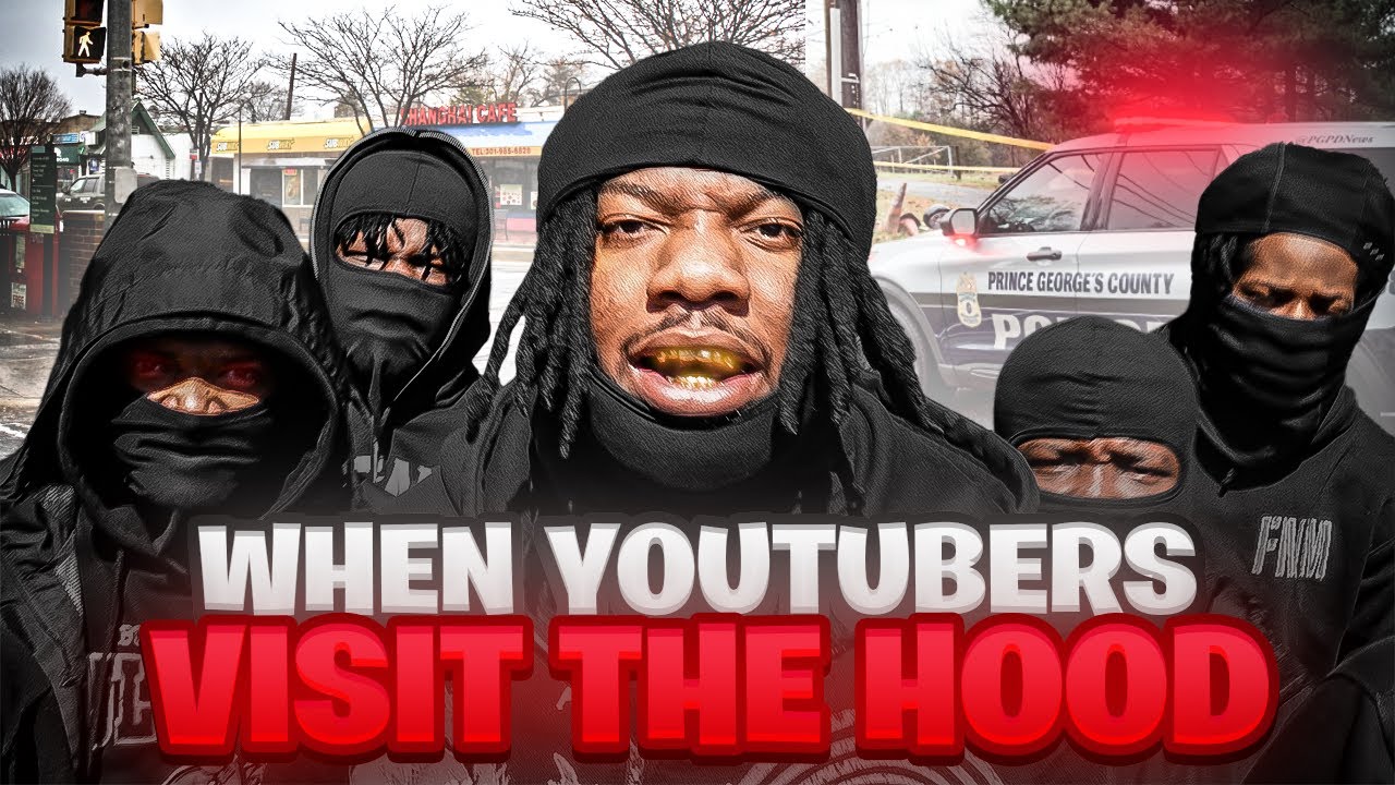 WHEN A YOUTUBER PULLS UP TO THE HOOD! (HOOD VLOG PARODY) - YouTube