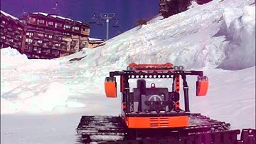 Lego Technic Snow Groomer in Avoriaz by Cypr-21
