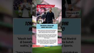 Toni Kross, terlalu dini menilai xabi alonso #realmadrid #tonikroos #xabialonso #football