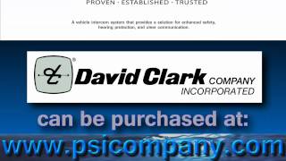David Clark Series 3800 Intercom and Headsets