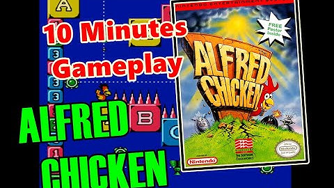 Alfred Chicken | NES | 10 Minutes Gameplay | One Stop Games | #onestopgames