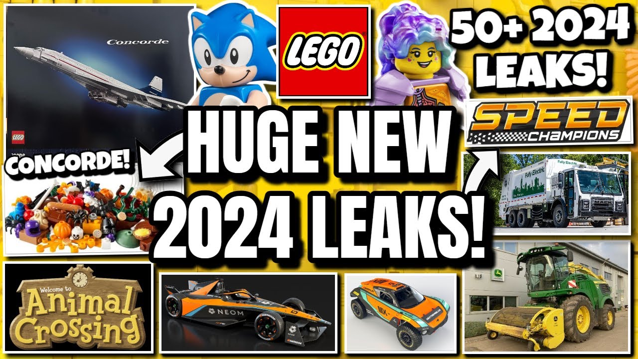 NEW LEGO LEAKS! (Concorde, Technic, 2024 Sets, Marvel & MORE