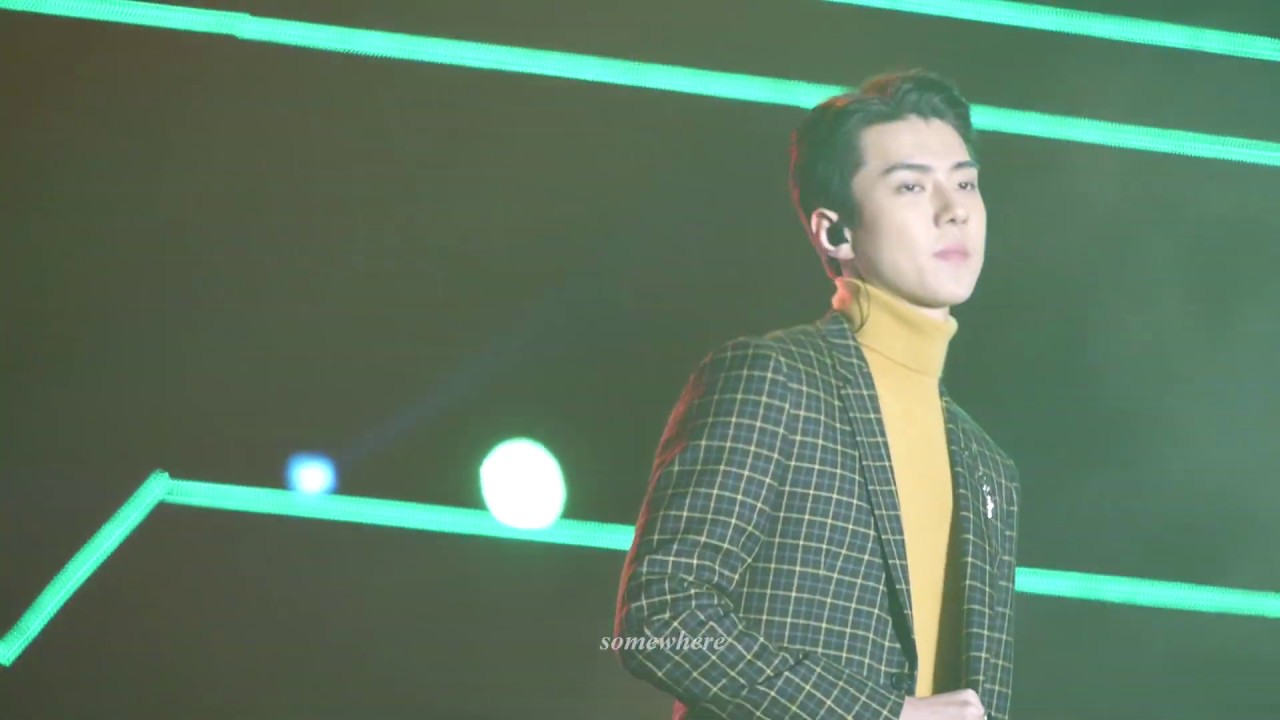191027 fever festival EXO-SC 부르면 돼 (Closer to you) sehun focus