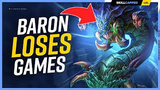 Why BARON BUFF is LOSING YOU GAMES! - League of Legends