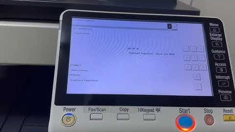 Konica Minolta C224e firmware or Software update