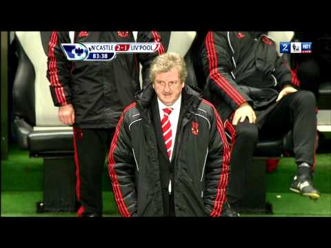 Roy Hodgson's Legendary Facerub - Newcastle - Liverpool (11.12.2010)