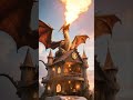 The ULTIMATE Dragon Knight's RV: A Mobile Castle Fortress Guarded by a Fire-Breathing Dragon! 🐉🔥