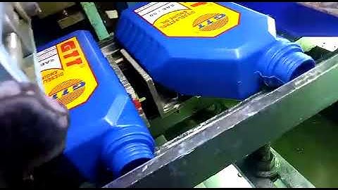 Flat Jerry Can UV Screen Printing Machine