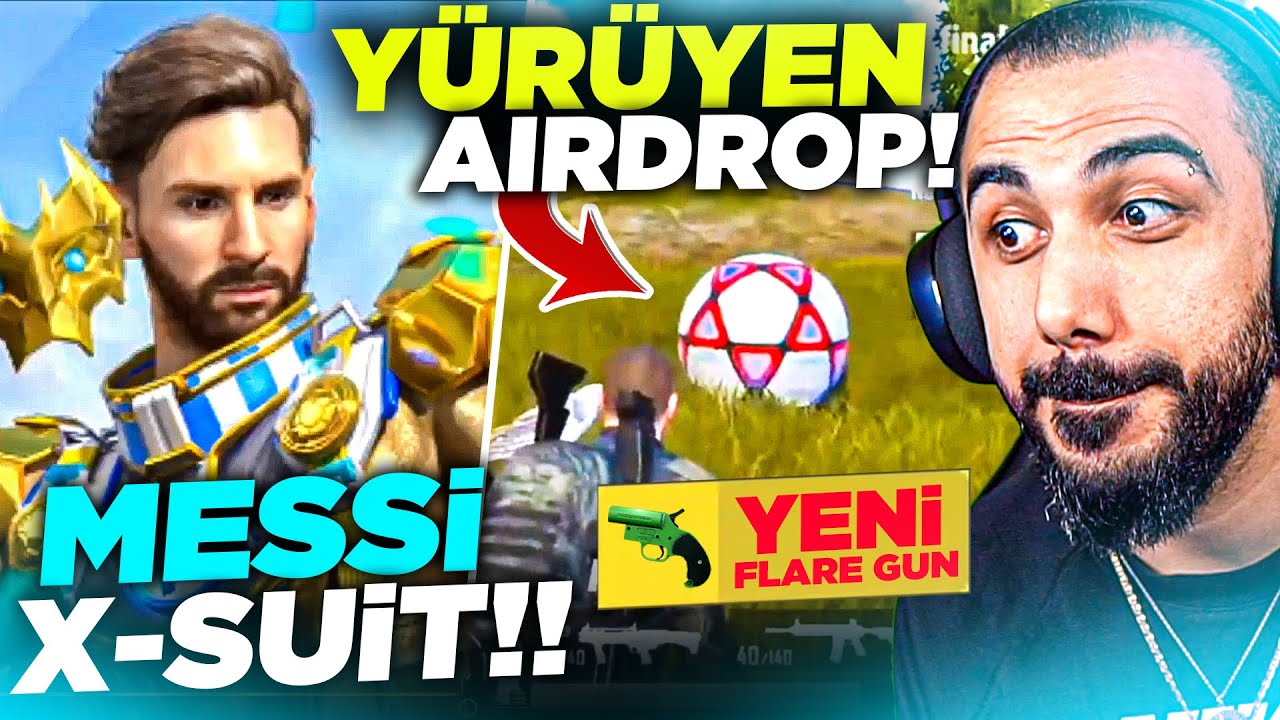 OHA MESSİYE ÖZEL X-SUİT VE M762!! 😮 YENİ FLARE GUN, FİRİKİK MODU, EFSANE GÜNCELLEME | PUBG MOBILE