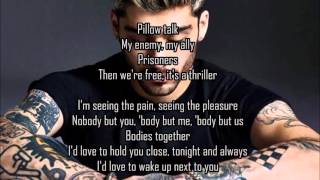 Zayn Malik | PIILOWTALK | Lyrics 😊